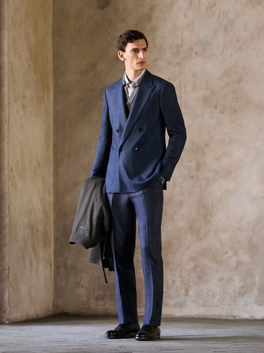 Men’s Fashion Trends for Fall 2025: The Return of Double-Breasted Suits, Jackets & Overcoats