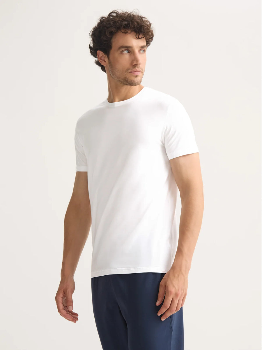 Black Derek Rose Crew Neck Tee