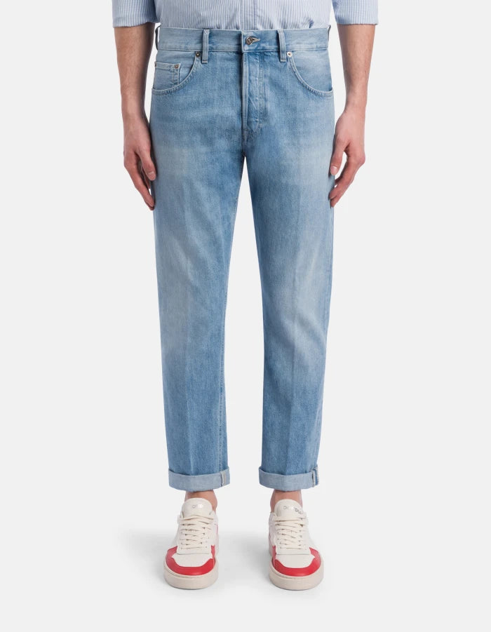 light wash dondup jean