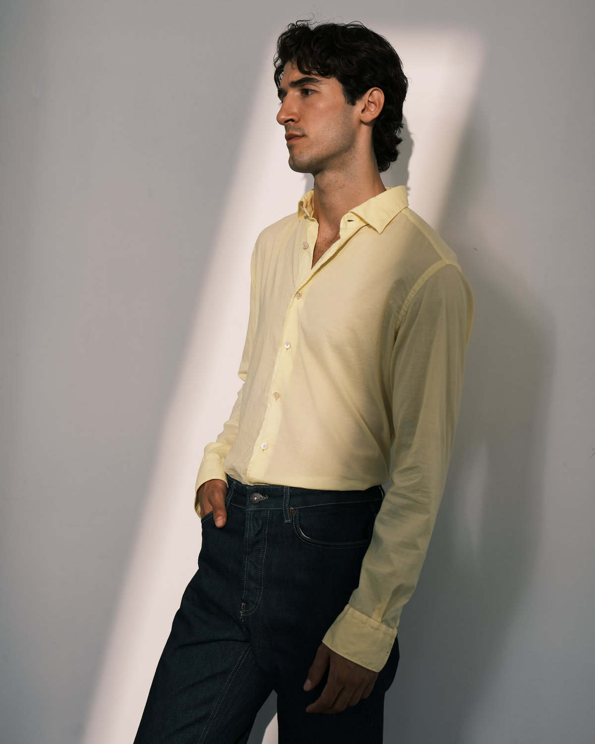 Mussola Shirt in Yellow