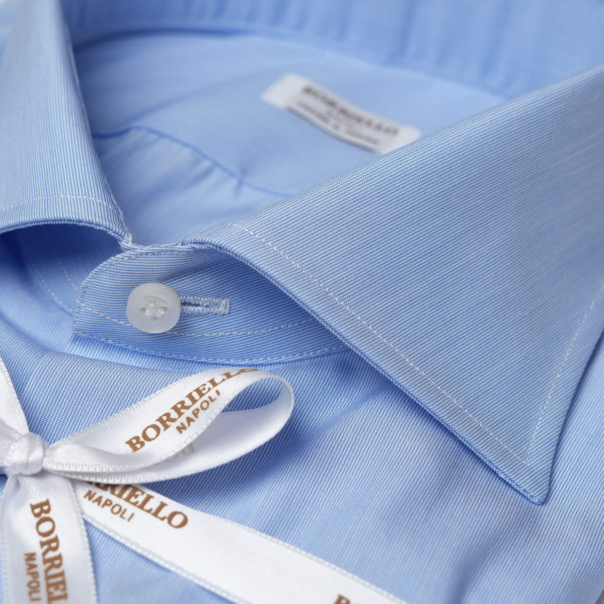 Collar of a Borriello Napoli shirt