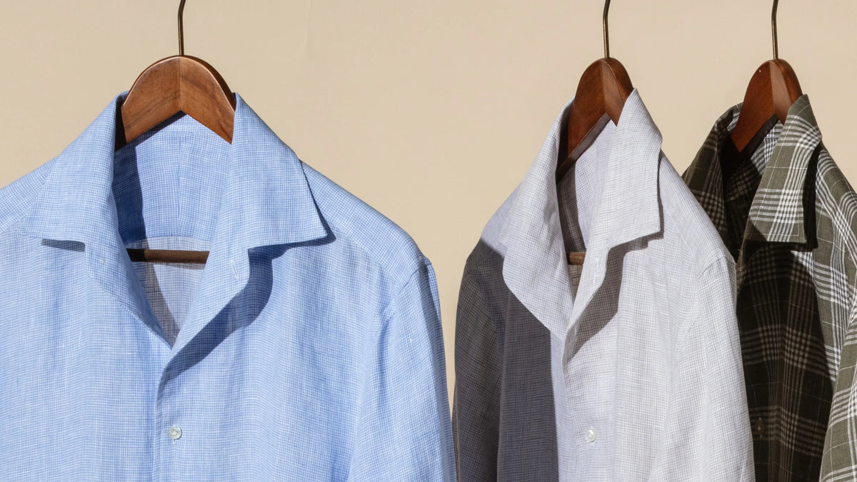 Custom dress shirt fitted at Damiani