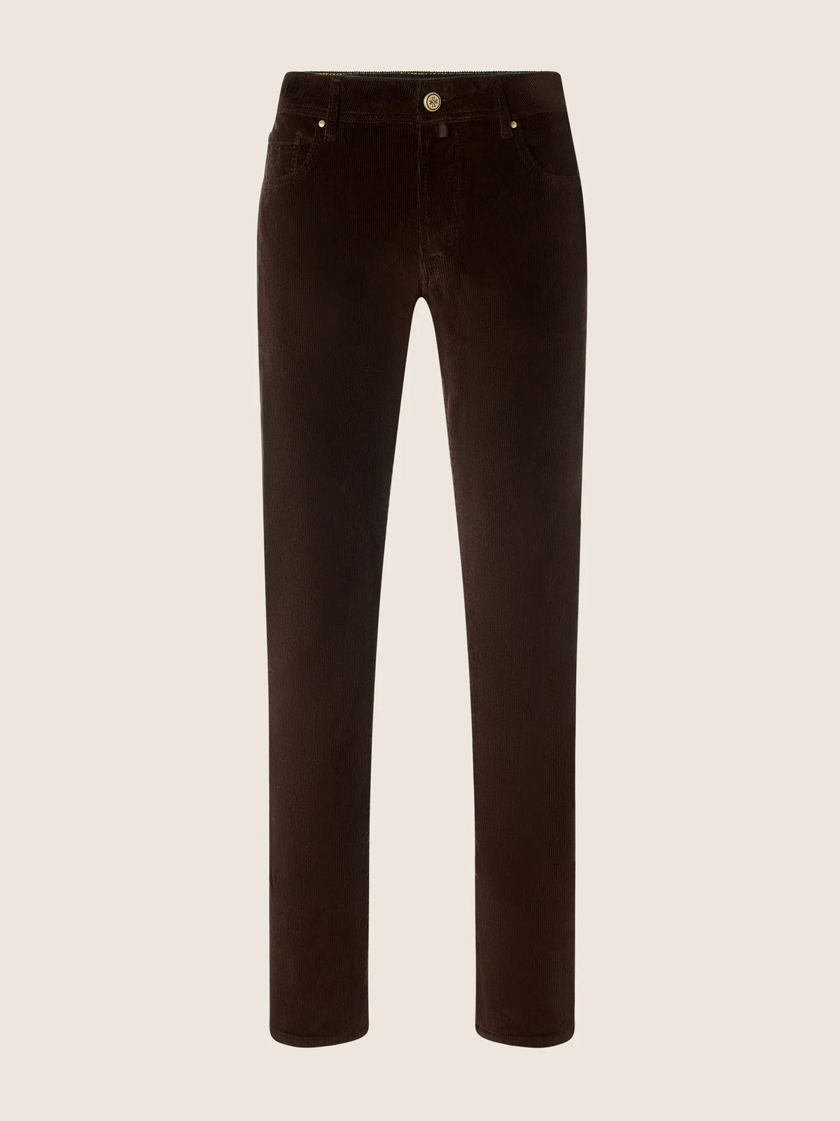 jacob cohen bard corduroy pants in brown