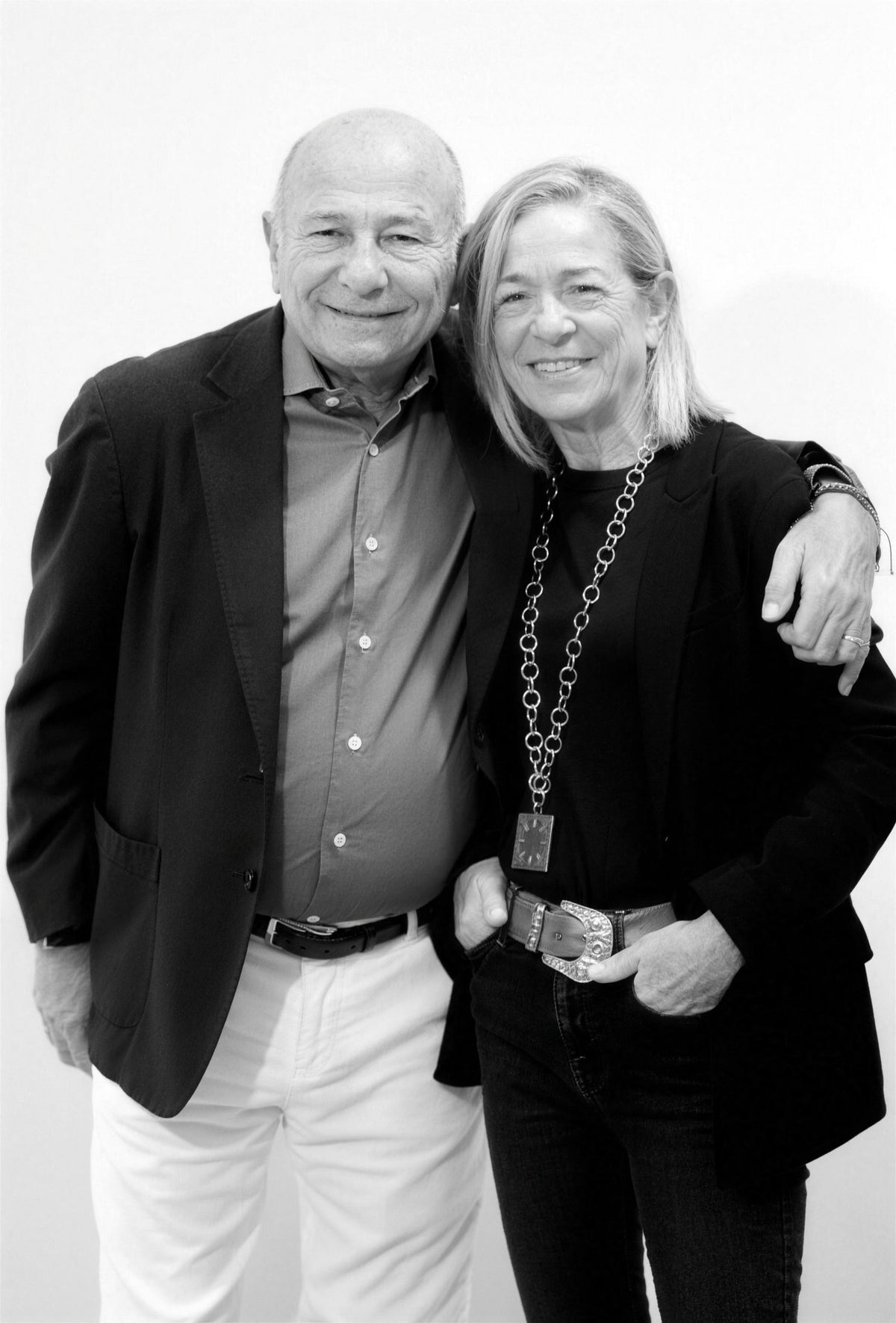 Marco Pescarolo and Anna De Matteis, founders of the Naples brand