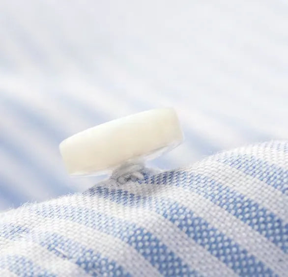 Hand-sewn shank button